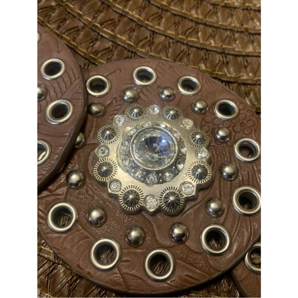 Brown Crystal-Embellished Women\'s main image 5